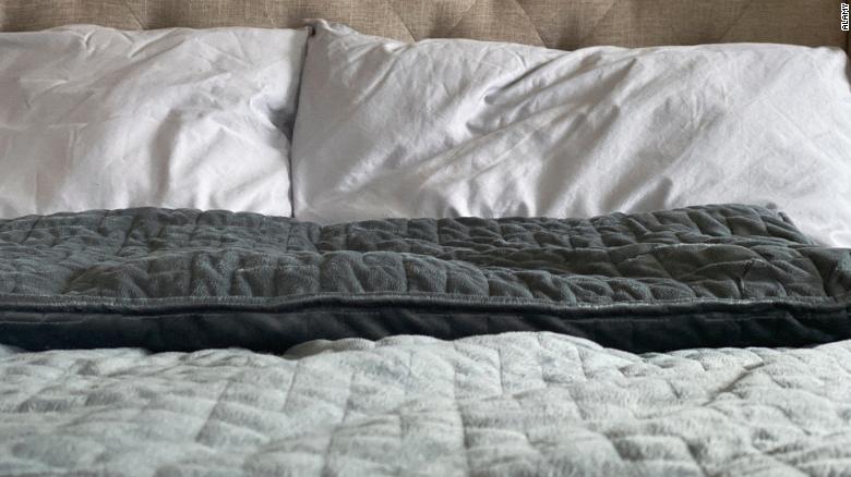 Weighted blankets have become somewhat mainstream as some people feel that the blankets improve sleep quality. 