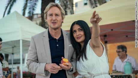 Owen Wilson (left) and Salma Hayek (right) star in &quot;Bliss.&quot; 