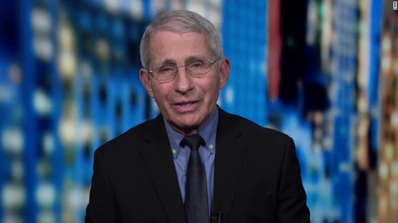 Dr. Fauci in one-on-one interview with Erin Burnett 