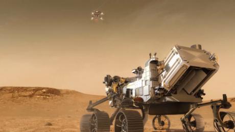 Po & # 39;  7 minút hrôzy, & # 39;  Vytrvalostné vozidlo NASA sa vydá na epickú cestu “  Na Marse budúci mesiac