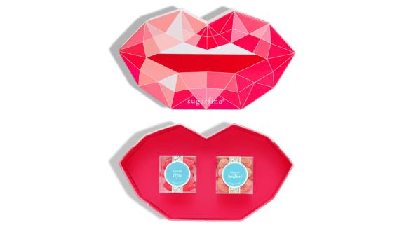 Sugarfina Pucker Up Set of 2 Candy Cubes