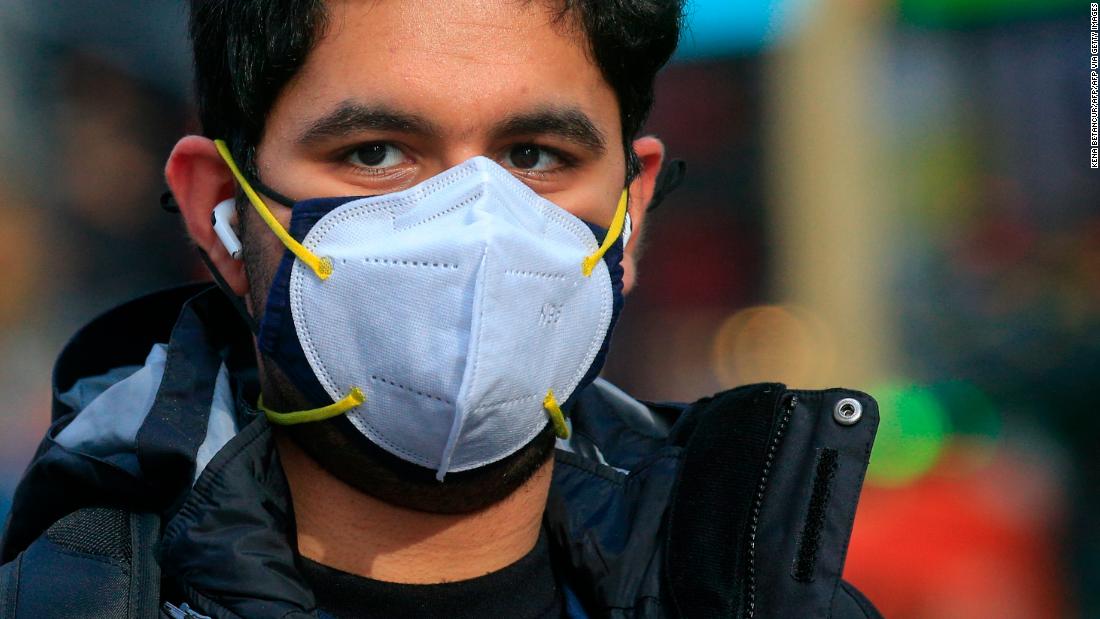 Double masking can block 92% of infectious particles, CDC says