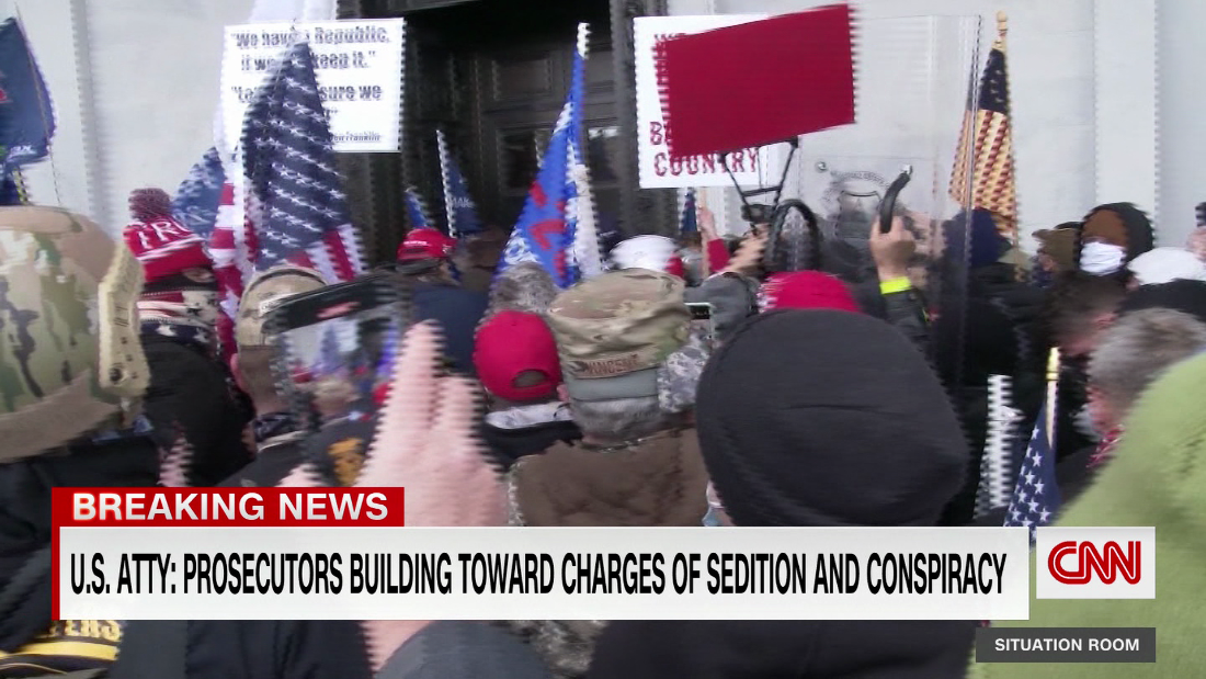 Prosecutors Eying Sedition Charges For Riot Cnn Video 