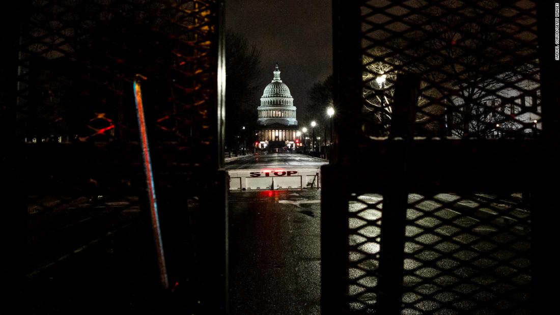 Capitol Police plan to remove the outer fence and make other security changes