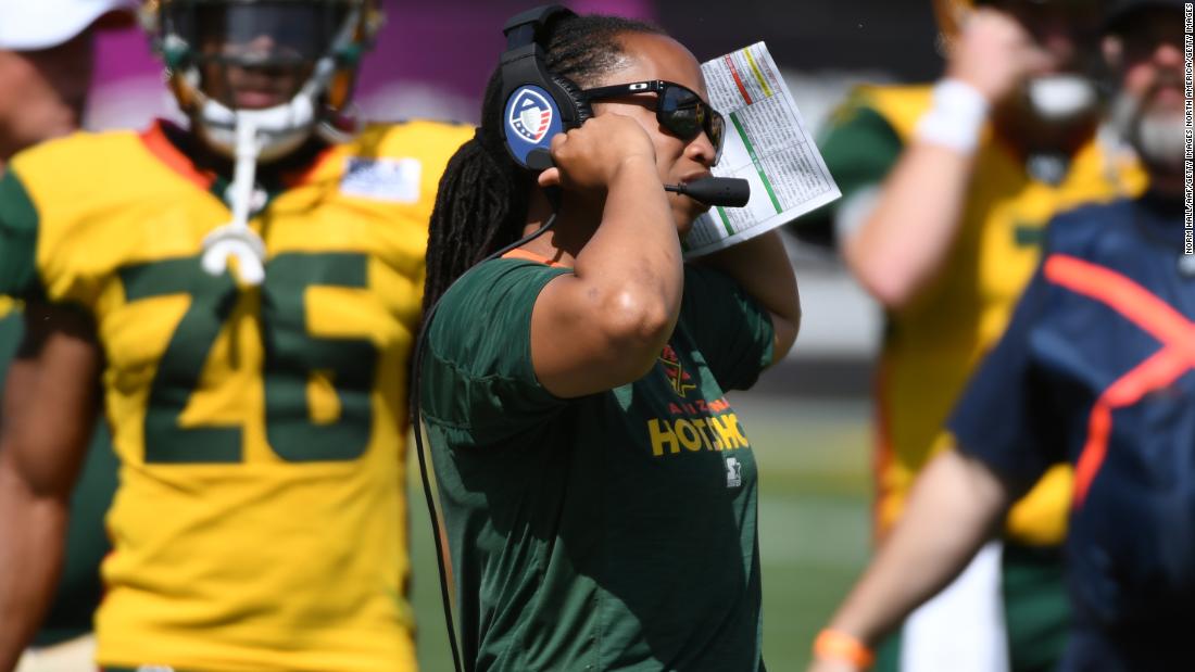 Washington Football Team hires first Black female assistant coach