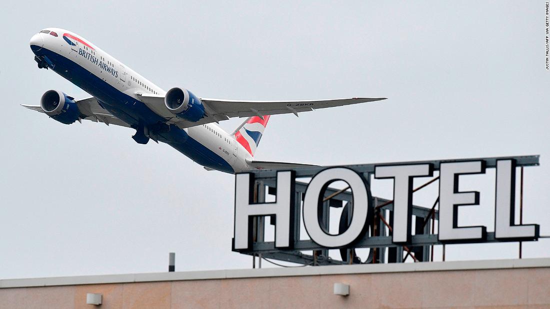 UK launches hotel quarantine for travelers from Covid hotspots