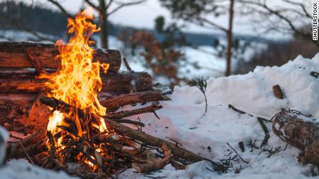 Sitting near a fire is a method that&#39;s always reliable. 