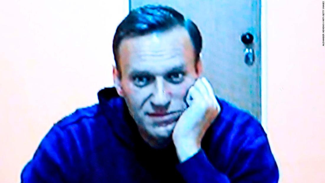 Russia’s activist Navalny calls on Biden to punish Putin’s closest allies