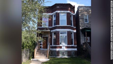 The former home of Emmett Till is on St. Lawrence Avenue in Chicago.