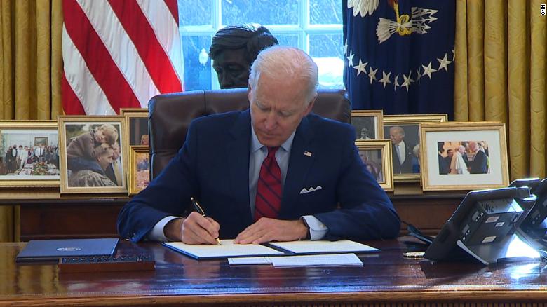 Biden has signed 42 executive actions since taking office. Here's what each  does - CNNPolitics