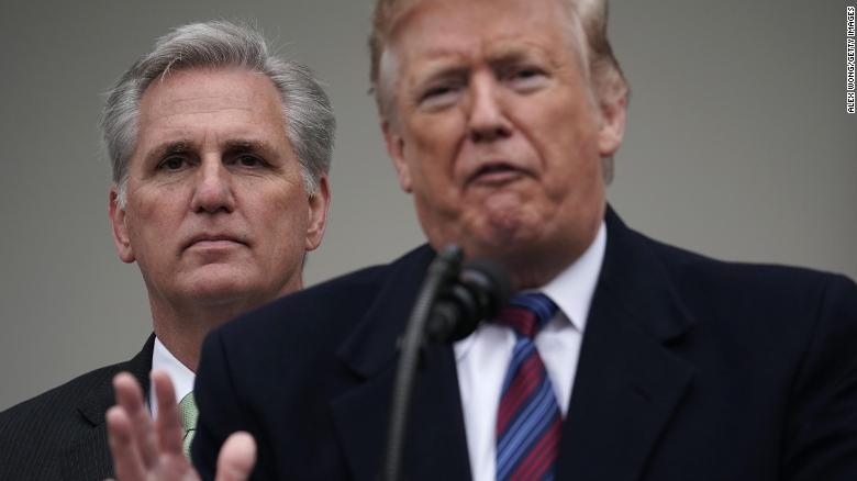 Donald Trump has Kevin McCarthy right where he wants him