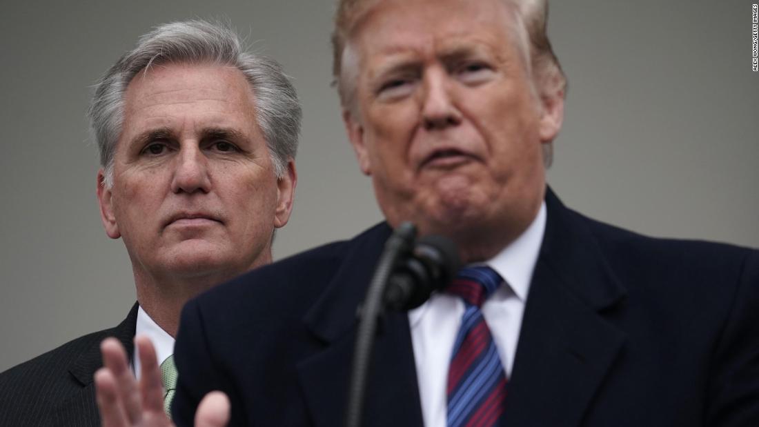 Donald Trump ha Kevin McCarthy proprio dove lo vuole