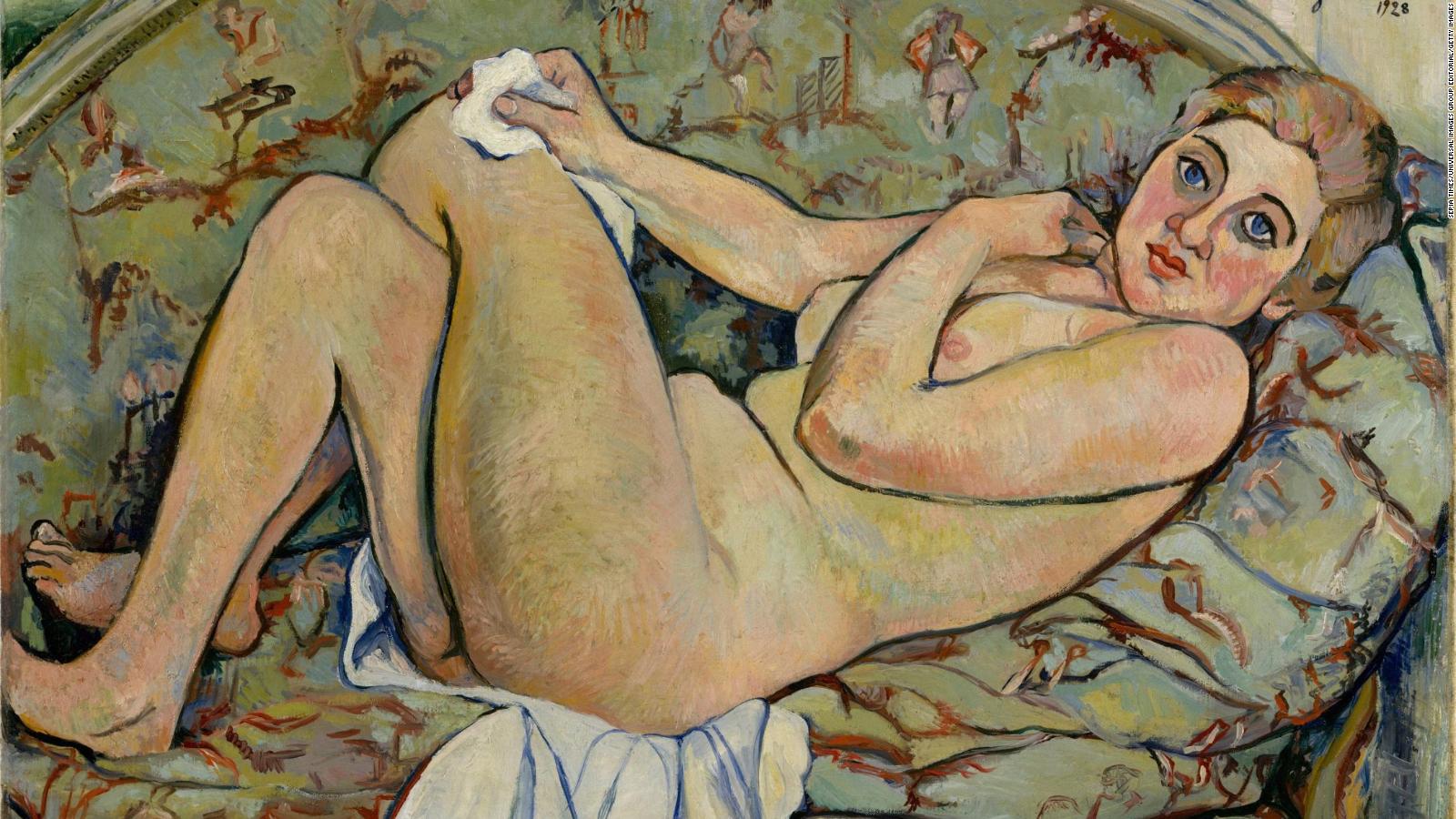 Sexy sport nude girl painting - Sex archive