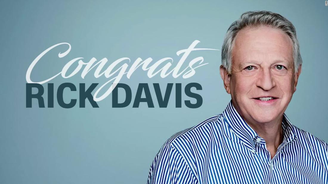 Wolf Blitzer says thank you and goodbye to Rick Davis after 40 years at