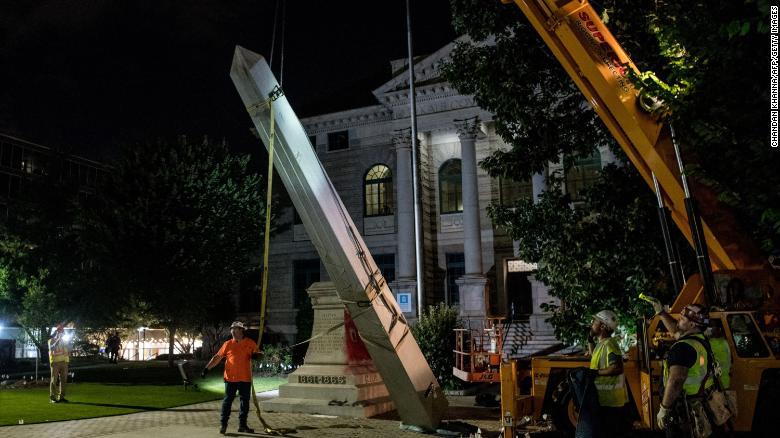 A Georgia city is replacing a Confederate monument with a statue of civil rights hero John Lewis