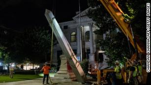 A Georgia city is replacing a Confederate monument with a statue of civil rights hero John Lewis