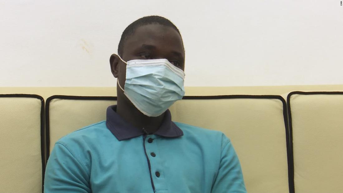 Omar Farouq: teenager arrested 10 years ago for blasphemy in Nigeria demonstrates