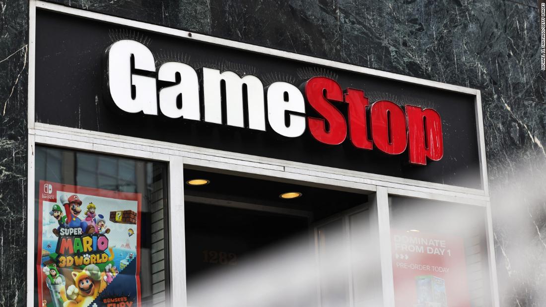 GameStop shares surge more than 100%