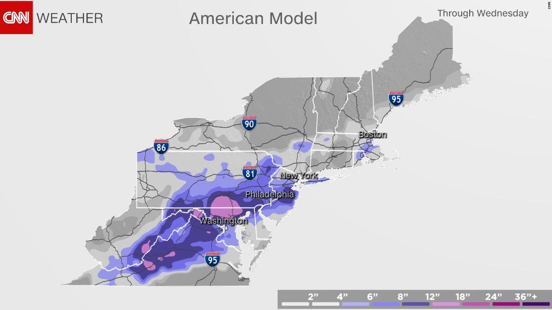 Washington, DC snow drought coming to an end CNN