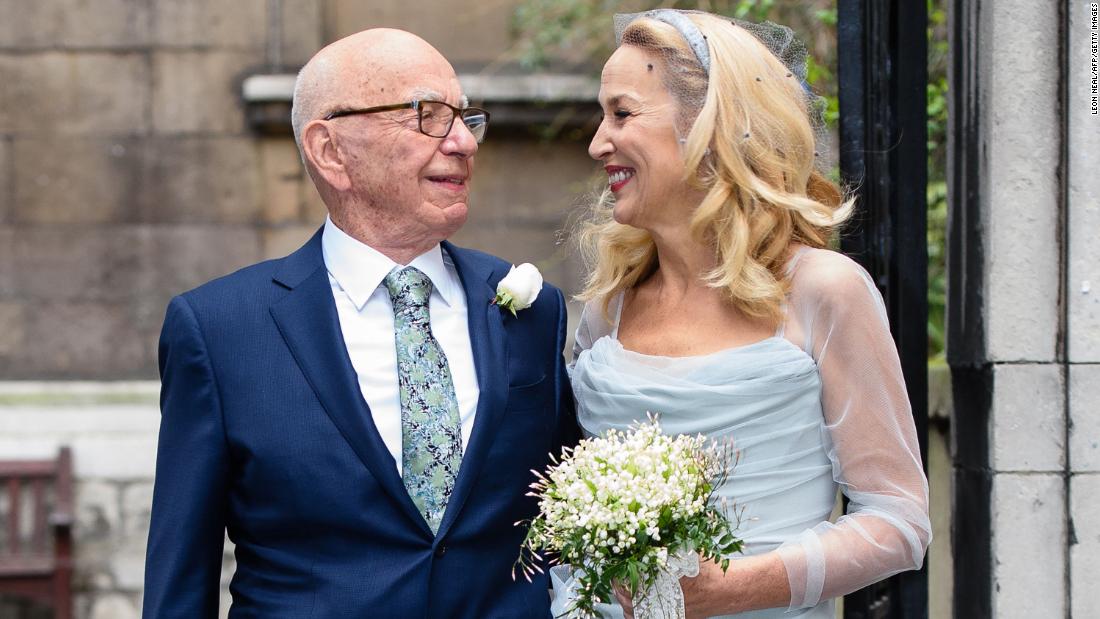 In 2016, Murdoch married former model Jerry Hall in London. They divorced in 2022.