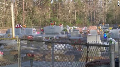 Oaklin Springs Cemetery in Oberlin, Louisiana.