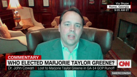 Rep. Greene&#39;s GOP opponent on why she won_00013304.png