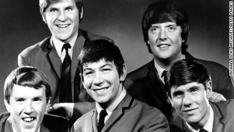 The Animals pose for a promotional photo in 1964. Left to right: John Steel,  Alan Price, Eric Burdon, Chas Chandler and Hilton Valentine.