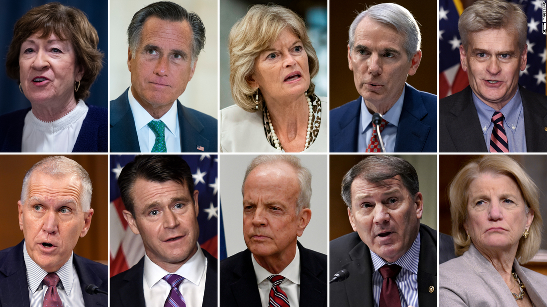 10 Republican Senators Offer Biden 0 Billion Stimulus Plan Compromise