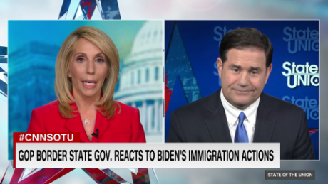 GOP border state governor reactions to Biden&#39;s immigration actions