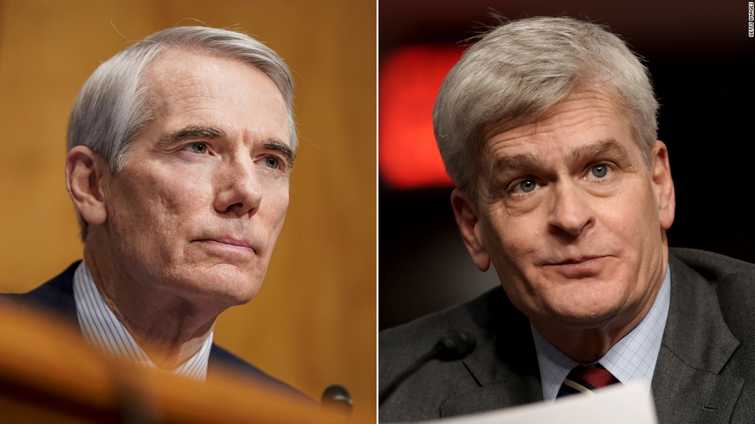 Two Republican senators promise to hold open in Trump’s second indictment
