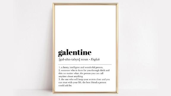 Kiki & Nim Galentine Definition Print