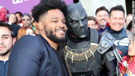 Ryan Coogler (L) attends the Los Angeles World Premiere of Marvel Studios&#39; &quot;Avengers: Endgame&quot; at the Los Angeles Convention Center on April 23, 2019.