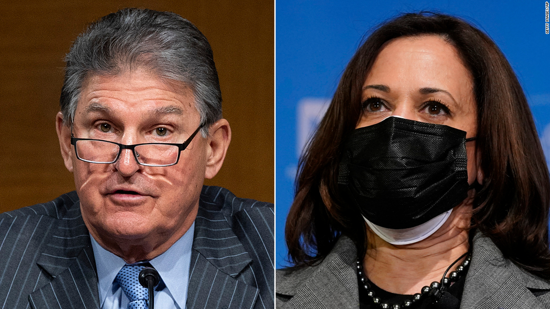 The White House contacted Manchin after Harris’ interviews in West Virginia