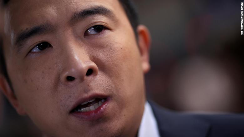 New York City mayoral candidate Andrew Yang hospitalized with apparent kidney stone, campaign says