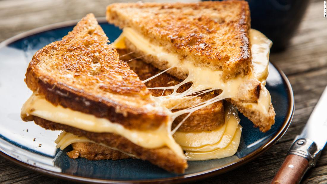 Go easy on yourself Thursday and make grilled cheese sandwiches for dinner.