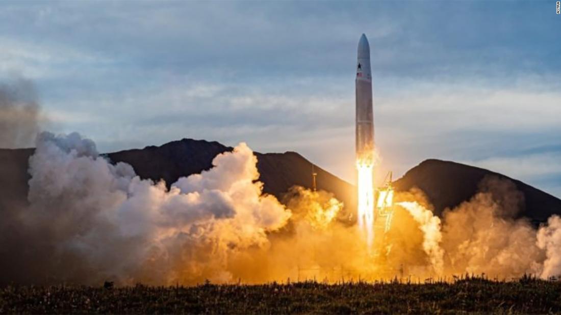Astra, rocket startup that has yet to conduct a successful launch, is