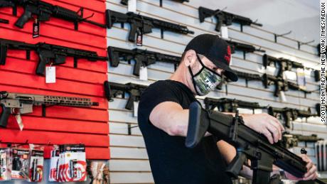 Gun sales set a record in January, after a riot Capitol Hill