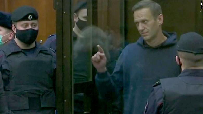 Anger pours onto Moscow streets after Navalny sentencing