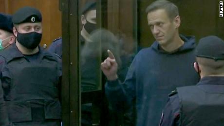 Anger pours onto Moscow streets after Navalny sentencing