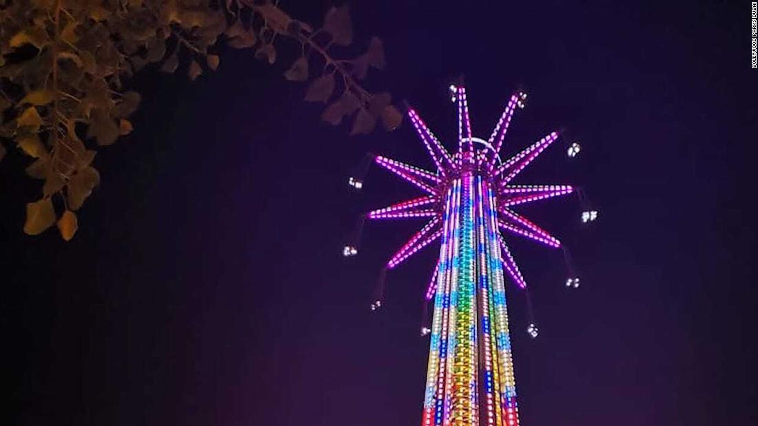 New Bollywood News : Bollywood Skyflyer Dubai Swing Ride Tallest Parks