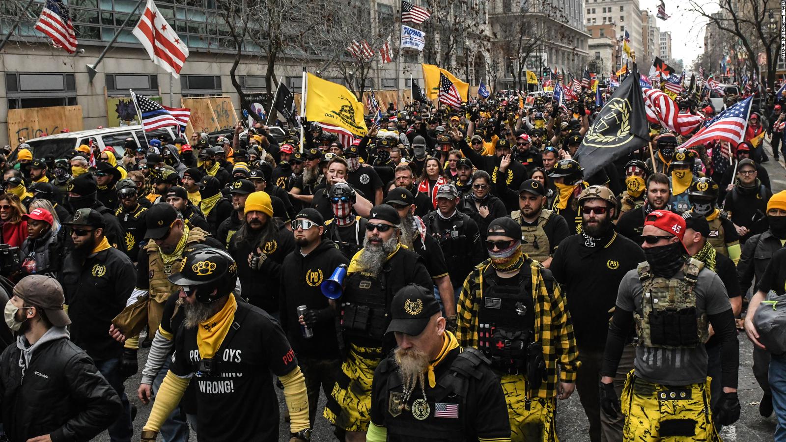 Proud Boys: Canada will list the movement as a terrorist group - CNN