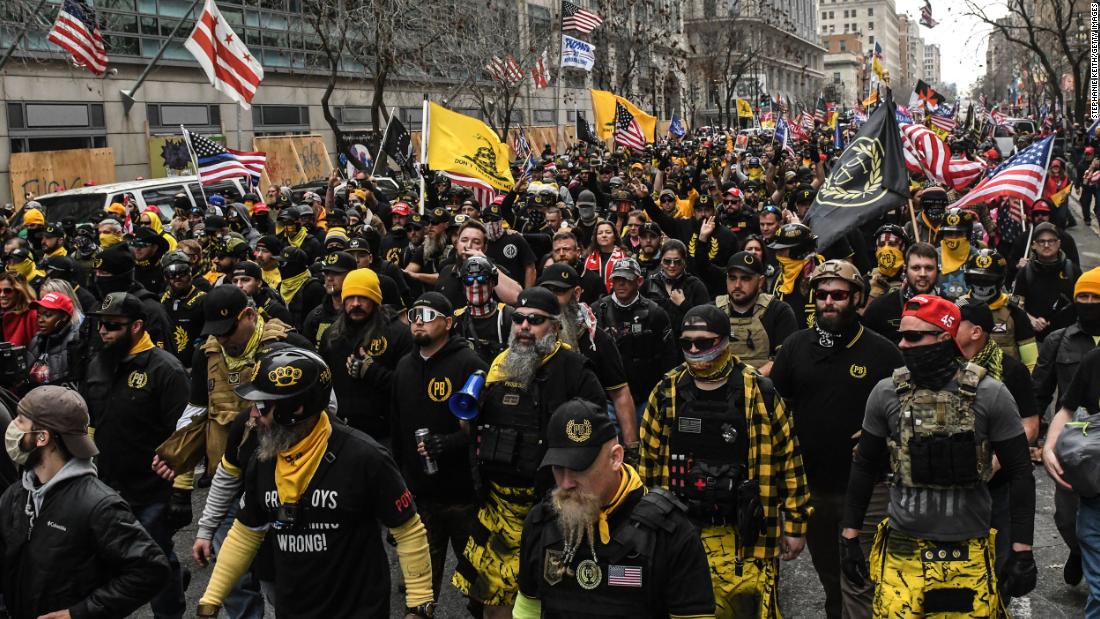 Canada will list the Proud Boys movement as a terrorist group