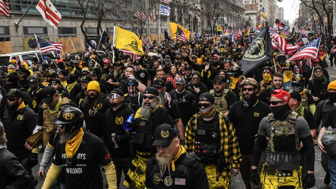 DOJ and Home Managers do not set up the right-wing Proud Boys’ role in the Capitol attack