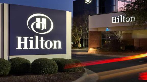 Business owners who frequent properties like the Hilton Greenville in South Carolina should consider the Hilton Amex Business card.