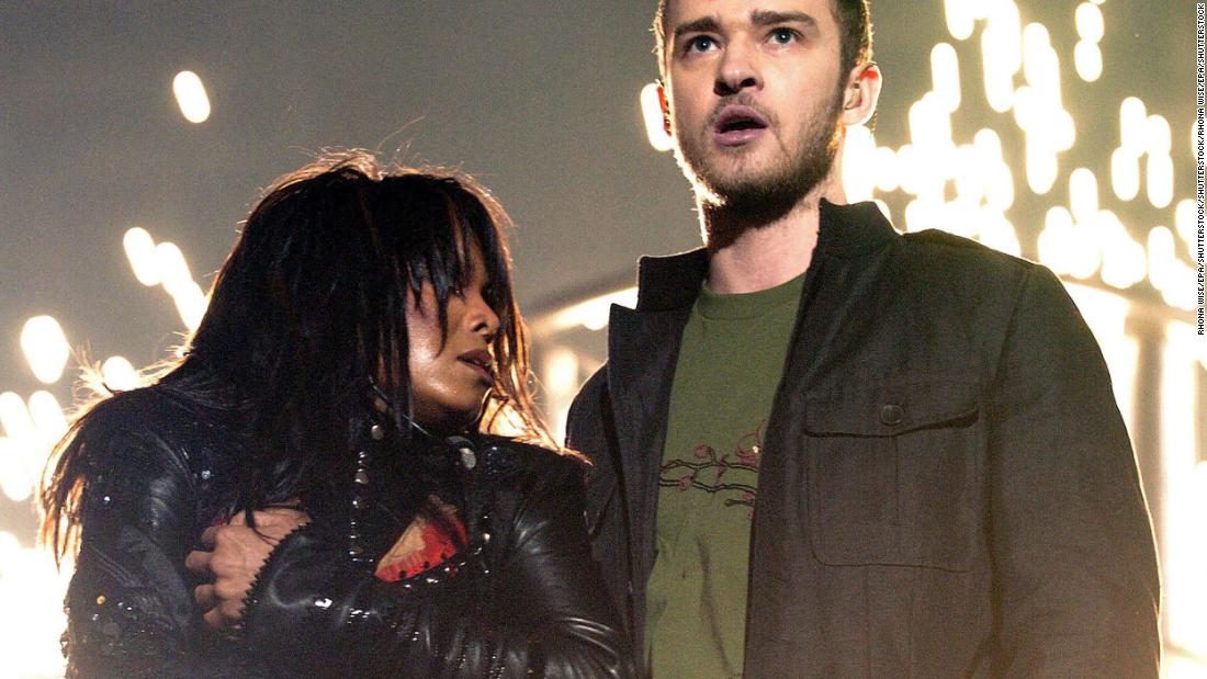 The 2004 show will forever be known for Janet Jackson&#39;s &quot;wardrobe malfunction.&quot; Timberlake tore off a part of her clothing at the end of a song, revealing her right breast, and many people watching at home were outraged. The Federal Communications Commission ordered an investigation, and the NFL spent the next few years going with safer acts.