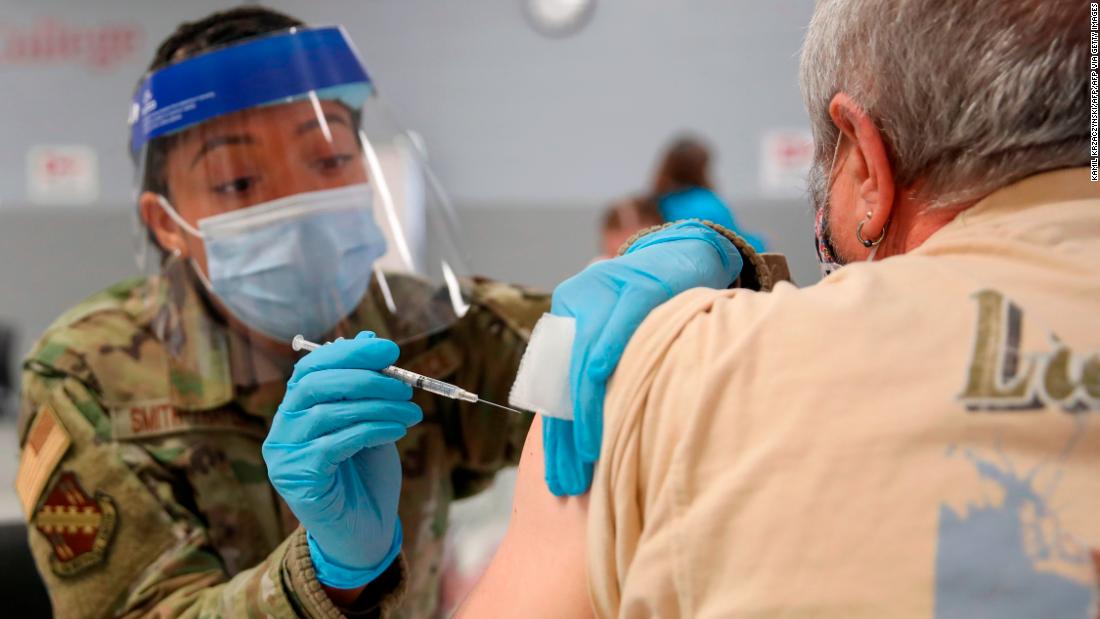 Biden administration is expected to send approximately 1,000 soldiers to help Covid’s vaccination effort