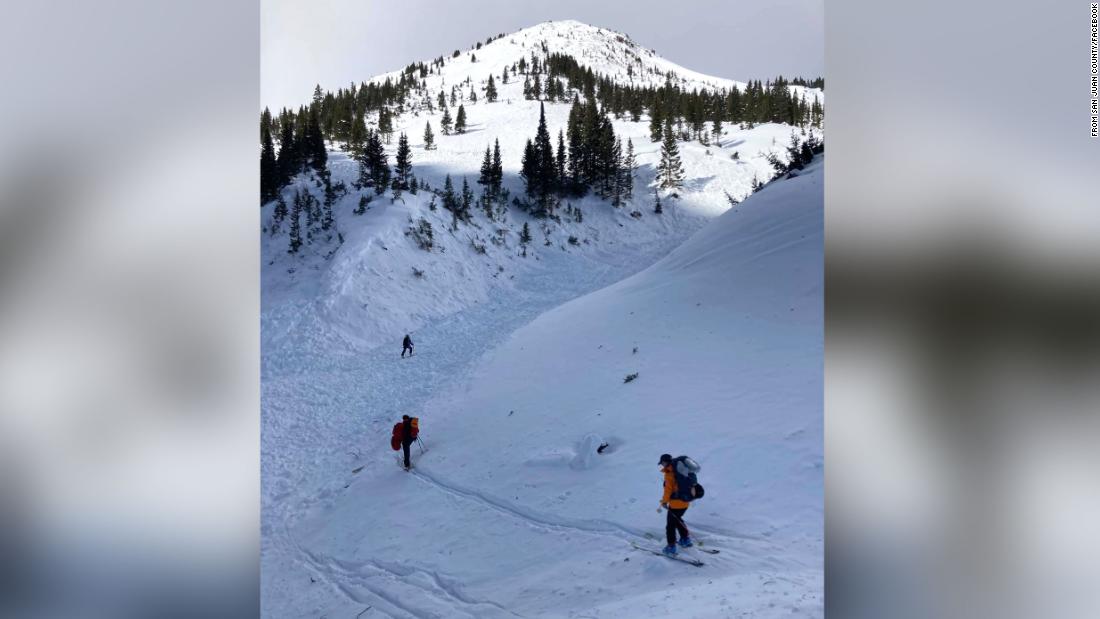 Avalanche in Colorado: Three skiers found dead are identified as local officials