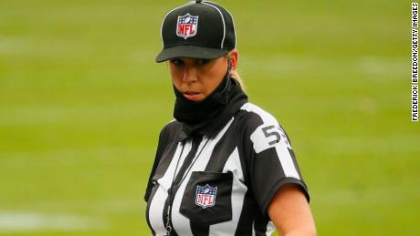 Sarah Thomas will make history as the first female official at the Super Bowl. 
