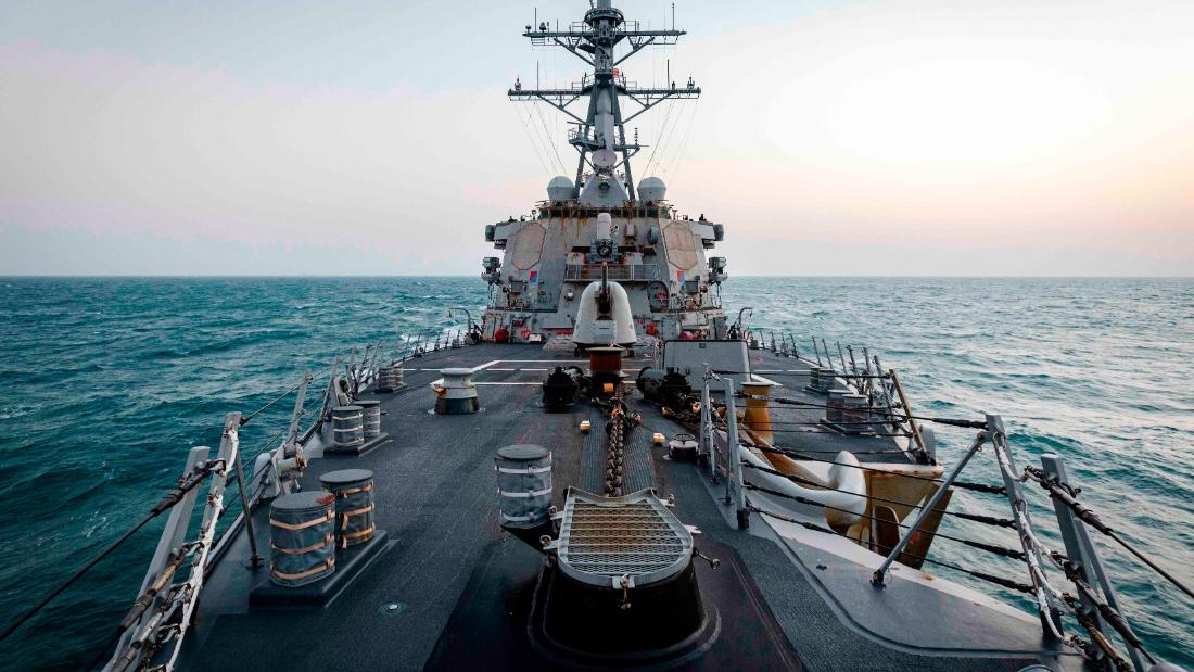US sends warship through Taiwan Strait for the first time under Biden