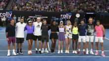 Some of tennis & # 39;  The biggest names came together to help raise money for relief efforts.